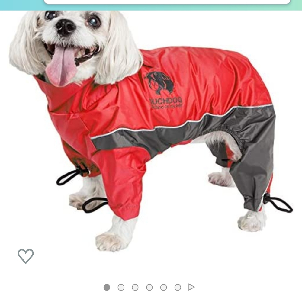 Red dog jacket full suit small